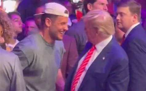 Nick Bosa got to meet his idol Donald Trump this weekend